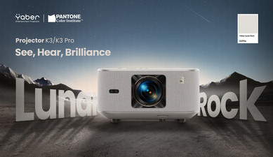 Spojení technologie s módou rozzářilo Paris Fashion Week: Yaber a Pantone Color Institute představují exkluzivní projektor K3 v barvě Lunar Rock