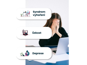 Až třetina Čechů pociťuje symptomy úzkostí, depresí či nadměrného stresu, vyplývá z průzkumu