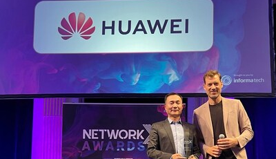 Společnost Huawei získala na konferenci Network X NGON 2024 ocenění "Nejinovativnější použití optického přenosu"