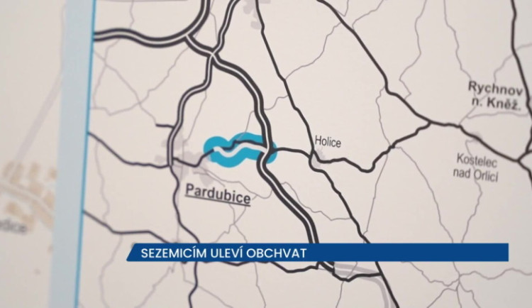 Sezemicím uleví obchvat, bude klíčovým přivaděčem na dálnici D35 u Časů