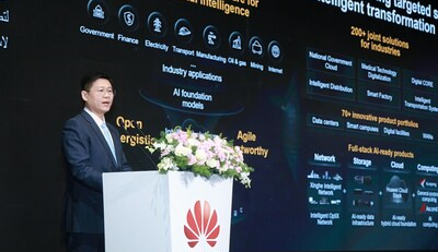 Na veletrhu Huawei GITEX 2024 vystoupil Li Peng, senior viceprezident a prezident pro prodej a služby v oblasti informačních a komunikačních technologií ve společnosti Huawei: Společně prosperujeme v inteligentní éře