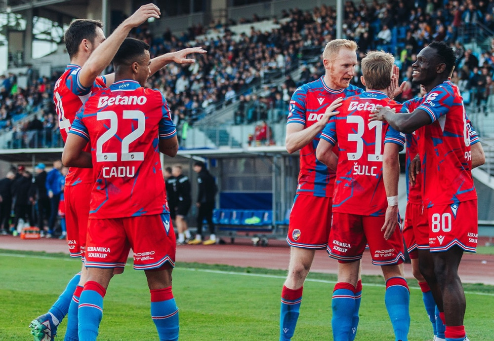 Fotbalisté Plzně vyhráli ligový šlágr v Ostravě 3:1, dvě branky dal Adu