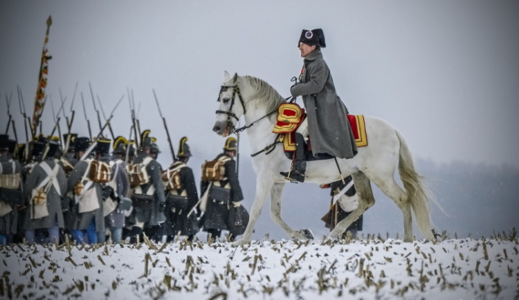 Austerlitz 2024: Rekonstrukce bitvy tří císařů ve Tvarožné