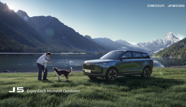 Jaecoo J5 - cestování přátelské k lidem a mazlíčkům - nová éra cestování