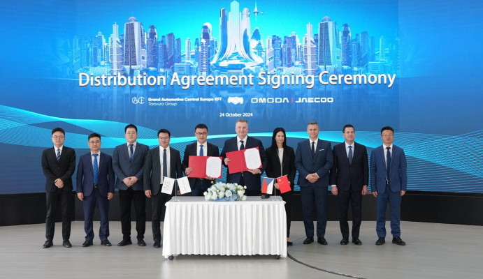 Automobilka OMODA a JAECOO vstupuje na český trh! Podepsala smlouvu s Grand Automotive Central Europe.