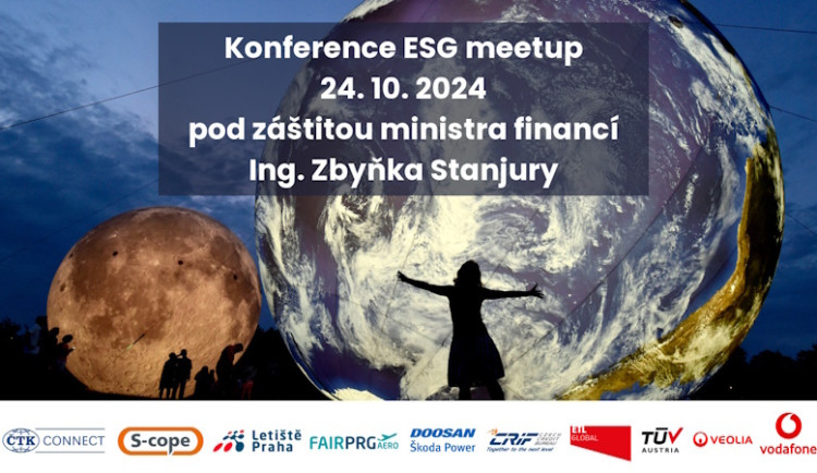 Konferenci ESG meetup - Reporting & Auditing podpořily významné firmy