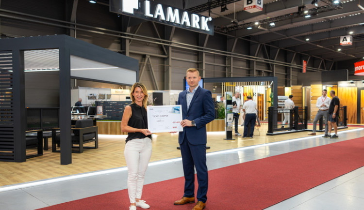 Společnost LAMARK získala ocenění TOP EXPO na veletrhu FOR ARCH 2024