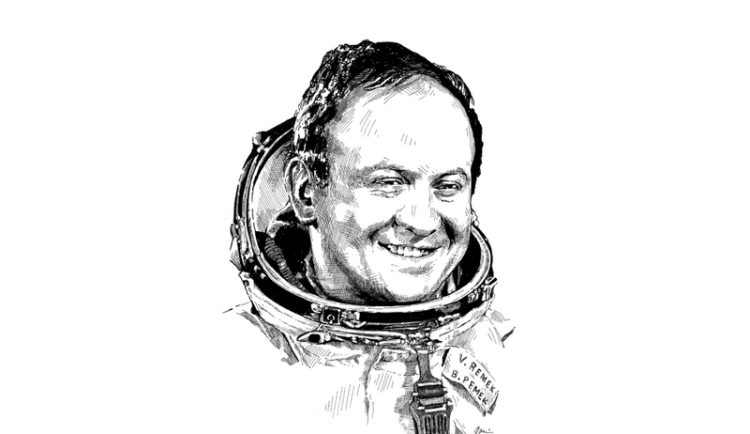 Kosmonaut Vladimír Remek ve Vsetíně