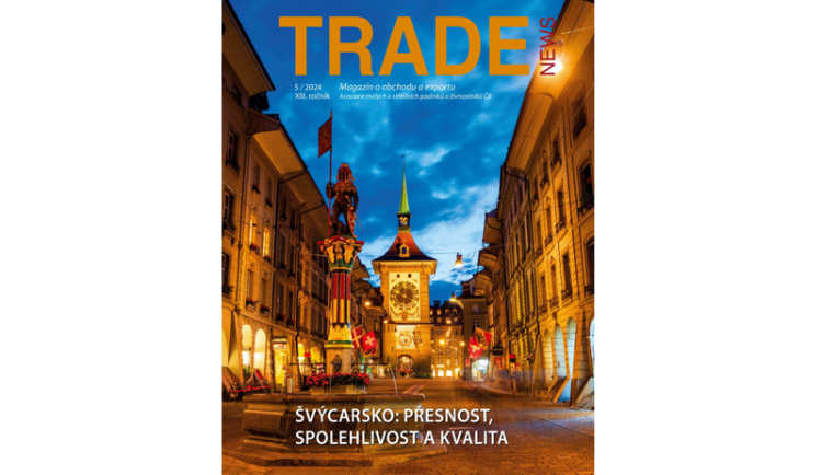 Nové TRADE NEWS cílí v duchu státní návštěvy prezidenta Petra Pavla na Švýcarsko