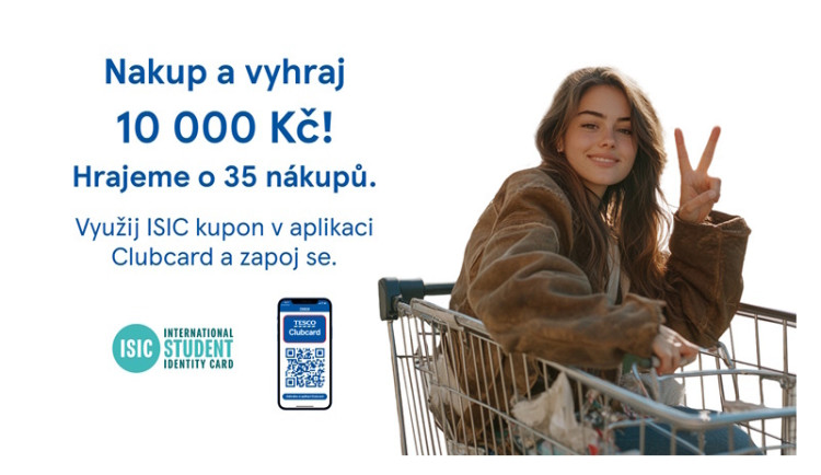 Studentům na oslavu jejich dne Tesco připravilo speciální soutěž