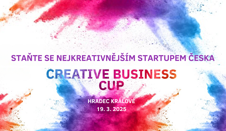 Creative Business Cup 2025 míří do Hradce Králové. Přihlaste svůj kreativní startup