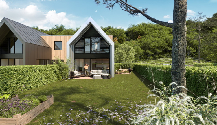 Beskydská Brána: Moderní domy v náručí beskydské přírody ve výstavbě i prodeji