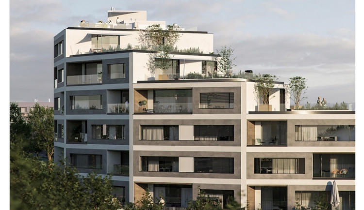 Top Estates představuje nové byty a slaví dokončení hrubé stavby Barrandez-Vous