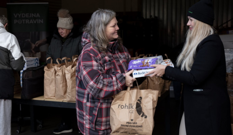 Sbírka potravin na Rohlíku: milion korun a pomoc tam, kde je to nejvíce potřeba