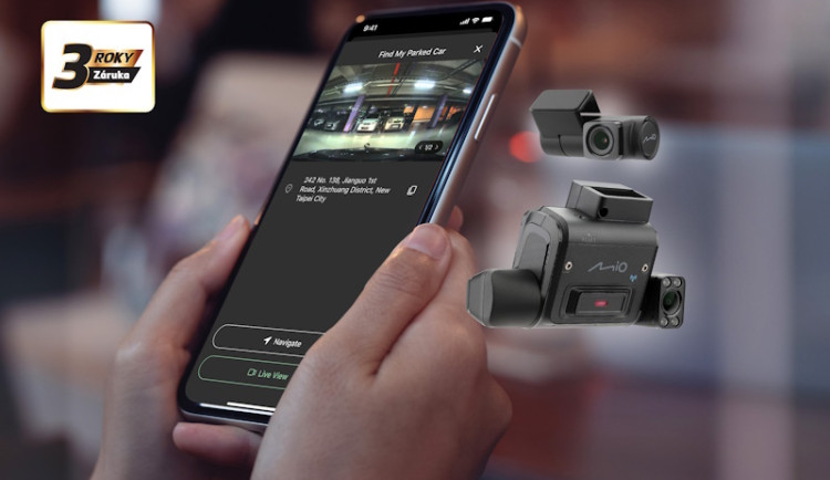 Mio MiSentry 12T: tříkanálová autokamera, k níž se připojíte na dálku, pošle vám upozornění a ukládá videa do cloudu