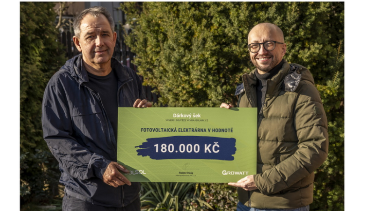 Tři šťastní výherci soutěže Vyhrajsolary.cz získali fotovoltaickou elektrárnu úplně zdarma