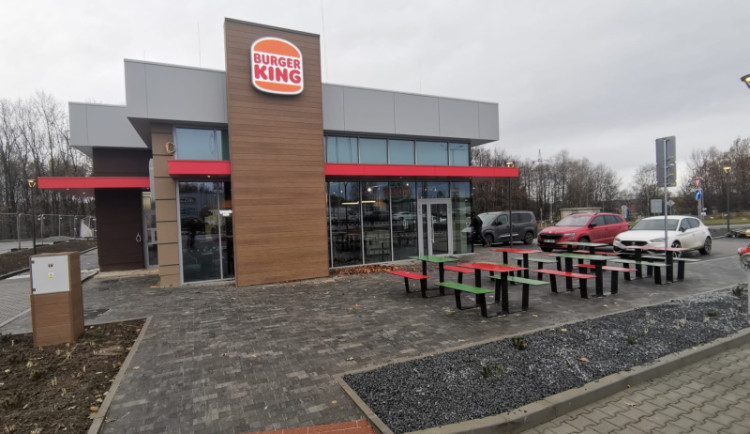 Společnost Antracit dokončila v Havířově výstavbu pro novou provozovnu Burger King