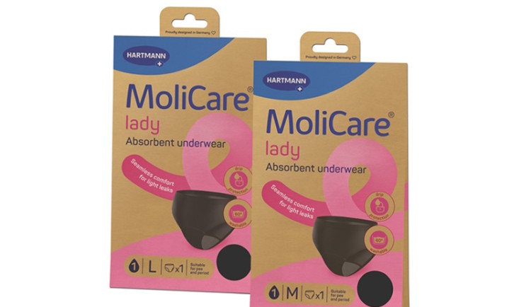 Udržitelnost a pocit bezpečí. HARTMANN uvedl na trh nové absorpční prádlo MoliCare