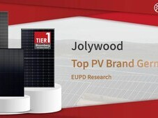  Společnost Jolywood Solar byla na veletrhu Solar Solutions Düsseldorf oceněna jako „Nejlepší fotovoltaická značka Německa roku 2024"