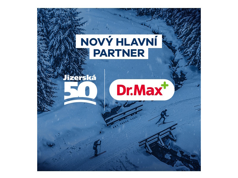 Nový patron dětských závodů: Dr. Max se stává hlavním partnerem Jizerské 50
