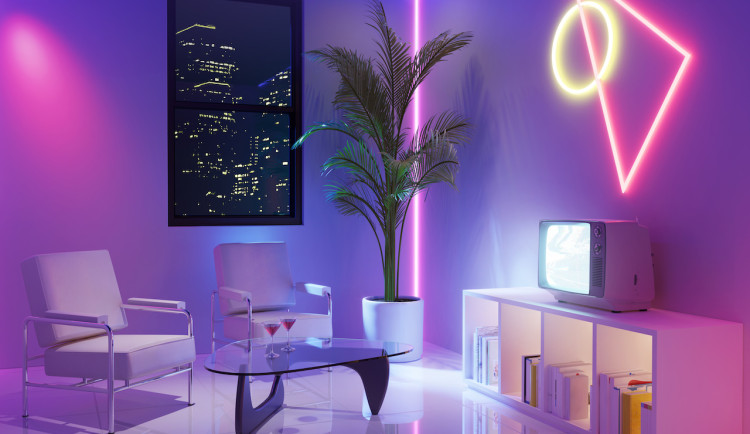 Neon jako součást interiérového designu: Stylový prvek, který rozzáří prostor