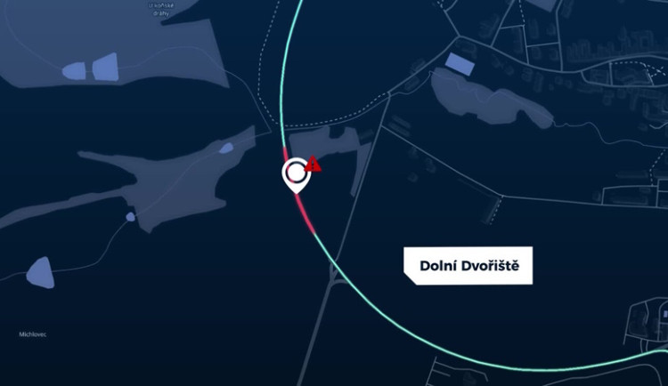 Křižovatka na silnici I/3 u Dolního Dvořiště patří mezi riziková místa jihočeských silnic, řidiči tu nedodržují rychlost