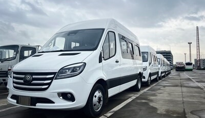 Yutong Bus dodává 500 kusů nové dodávky V6 do Latinské Ameriky