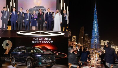 Bezpečnost je největší luxus – vlajková loď Chery TIGGO 9 debutuje na světovém trhu