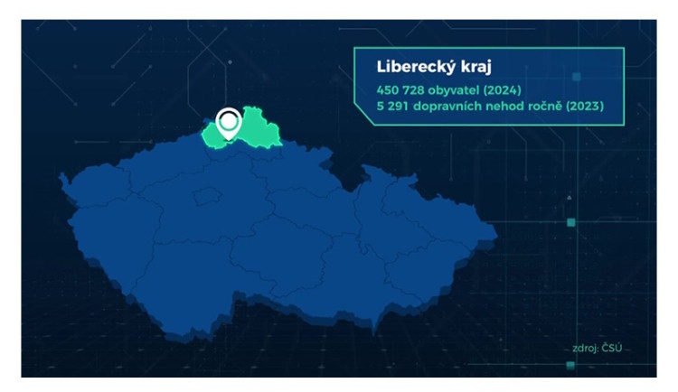 Silnice I/38 u Obory je úzká, řidiči tu často bourají