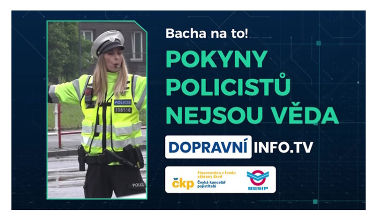 Pokyny policistů nejsou věda