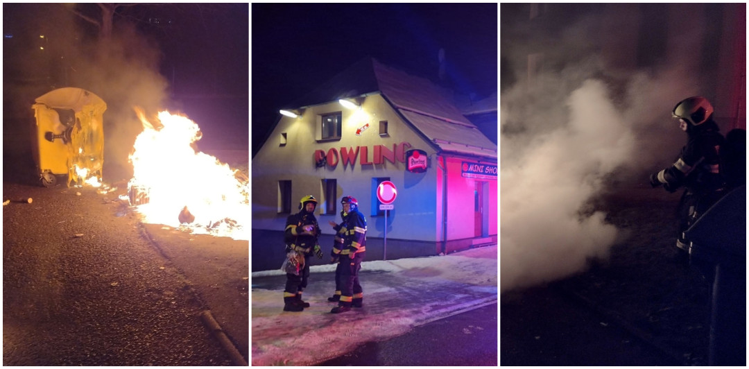 Požáry, úrazy od pyrotechniky i ztracení psi, takový byl silvestr na západě Čech