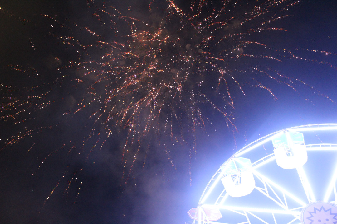 Ohňostroj v Jihlavě.