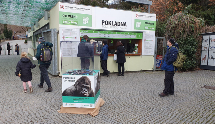 Starý mobil jako dětská vstupenka do Zoo Praha 31.1.2025