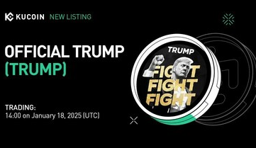 KuCoin uvádí na platformě pro spotové obchodování token Official Trump