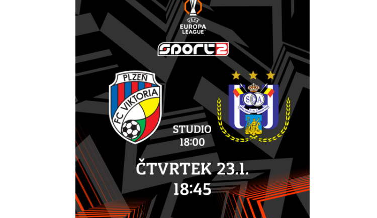 Viktoria Plzeň zabojuje s Anderlechtem o jarní jistotu v Evropské lize na stanici Sport2