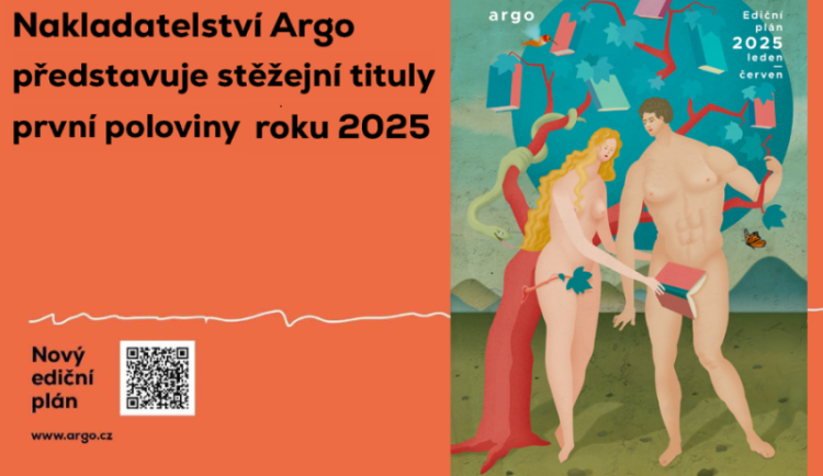 Živě: Stěžejní tituly nakladatelství Argo v první polovině roku 2025
