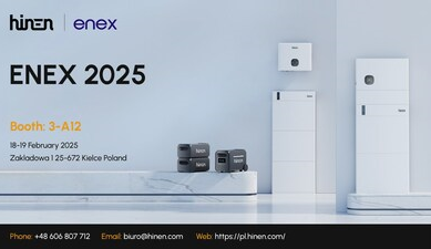  Hinen se představí na veletrhu ENEX 2025 jako průkopník nové éry inteligentního řízení energie