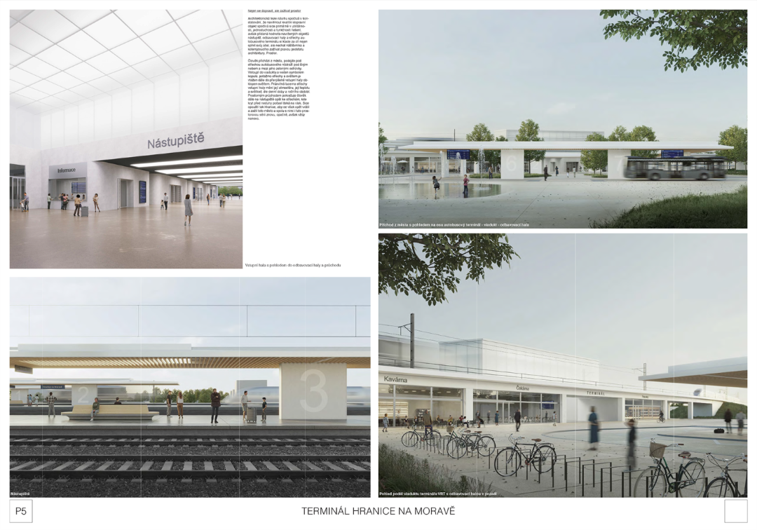 Nový terminál na vysokorychlostní železnici v Hranicích se přiblíží k městu. Radnice chce spojení s autobusy