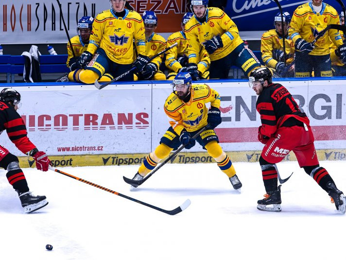 V utkání s Olomoucí padl Motor v prodloužení.