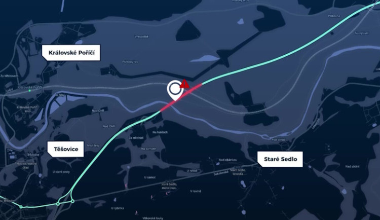 Most přes řeku Ohři na dálnici D6 nedaleko Sokolova je místem, kde by jste měli raději ubrat plyn