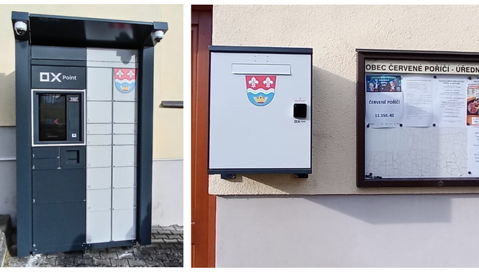 Obecní boxy mají malého bratra. OX Point nabízí starostům různé verze zásilkových schránek