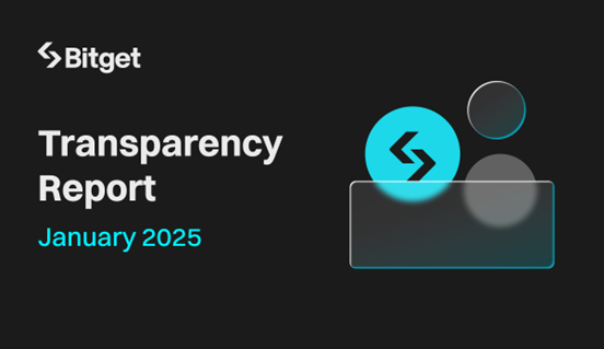 Společnost Bitget v lednu 2025 zveřejnila zprávu o transparentnosti, která popisuje růst podílu na trhu a inovace