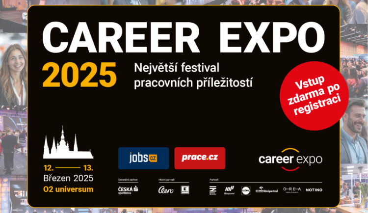 Největší festival kariérních příležitostí je tu! Startuje Career Expo Praha 2025