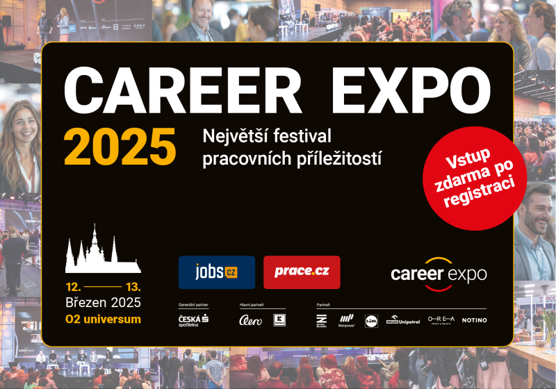 Největší festival kariérních příležitostí je tu! Startuje Career Expo Praha 2025