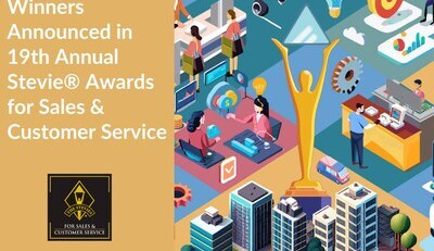 Vyhlášení vítězů 19. ročníku soutěže Stevie® Awards za prodej a zákaznický servis