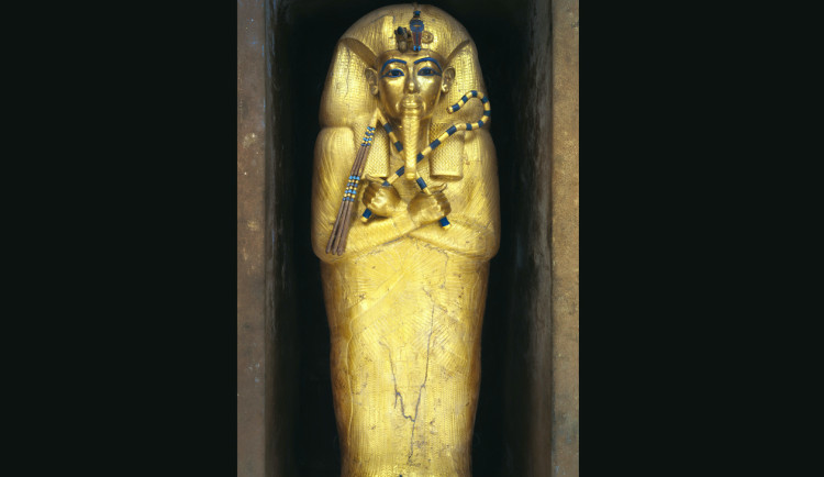 Velká egyptologická výstava v knihovně. Nabídne i maketu Tutanchamonovy pohřební komory