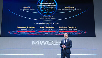 Huawei představuje inteligentní 5.5G řešení otvírající novou éru mobilní umělé inteligence