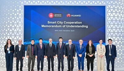 Huawei a barcelonská radnice podepsaly během veletrhu MWC strategické memorandum o porozumění s cílem podpořit iniciativy ve směru chytrého města