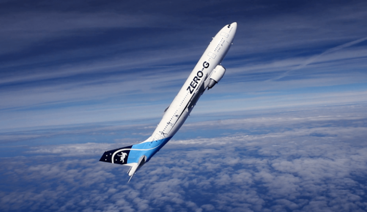 Živě: Představení páté velitelky beztížného letu Zero-G