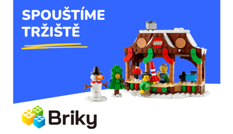 Největší LEGO portál v Česku spouští Tržiště s LEGO stavebnicemi a minifigurkami